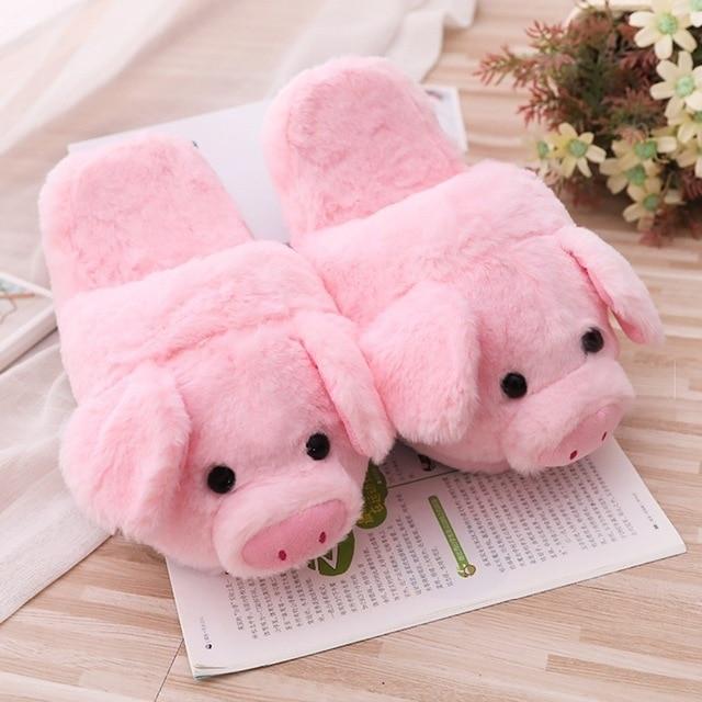 Pig slippers cheap