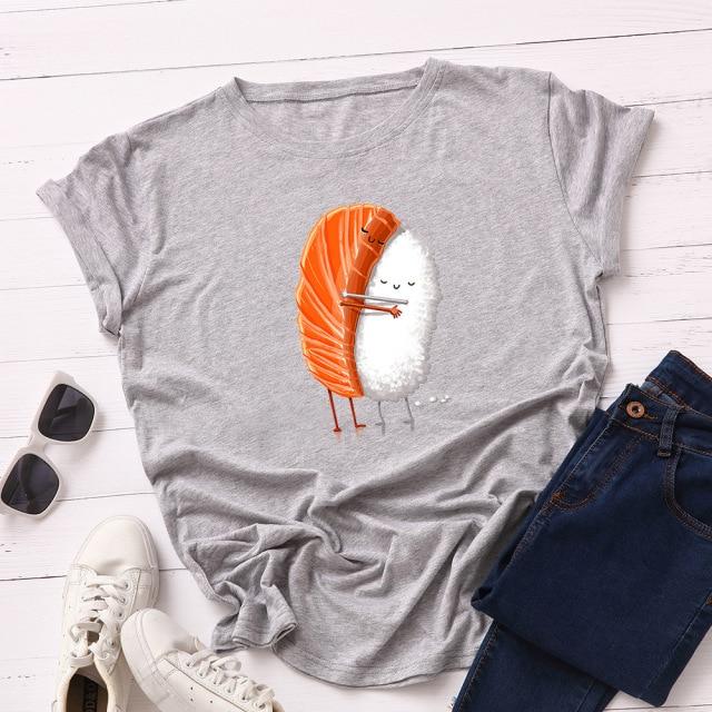 Sushi Hug Tee in Multiple Colors Sugar My World