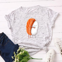 Load image into Gallery viewer, Sushi Hug Tee in Multiple Colors
