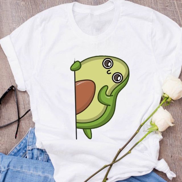 Peeking Avo Tee