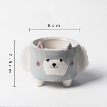 Load image into Gallery viewer, Kawaii Animal Pots
